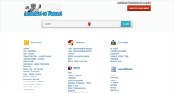 Desktop Screenshot of anunturicuvanzari.ro